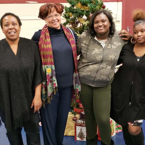 Sister circle in Hillside Court