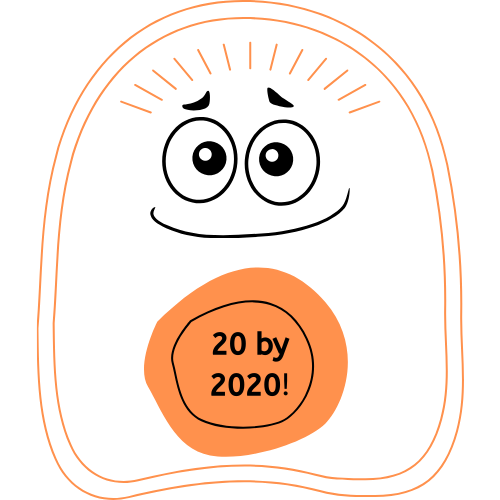 Big Hairy Audacious Goal Monster: 20 by 2020!